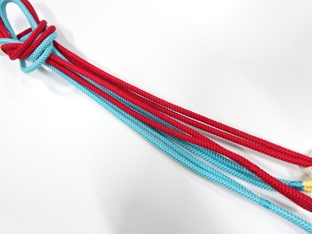 未使用品　正絹　手組帯締め